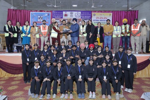  2026-02-02 Seven-day Civil Defence Training Camp Concluded At Government College Ropar